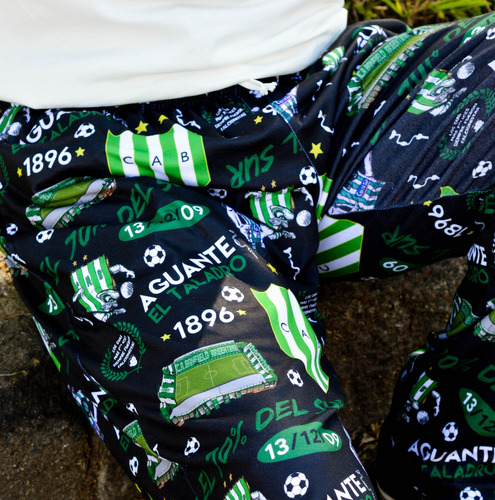Conjunto Pijama Banfield Remera Pantalón Calidad Premium