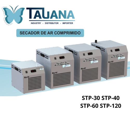 Secador De Ar Comprimido 100 Pcm Stp-100 Compressor 100 Pés