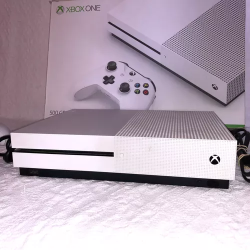 Xbox One S 4k Branco 500gb + 1 Controle + 1 Jogo - Valentes Games