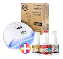 Comprar Combo De Esmaltes Semipermanente Gnp 21free Con Lámpara