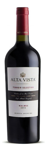 Vino Alta Vista Terroir Selection Malbec 750ml. Caja 6 Bot