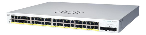 Switch Inteligente Cisco Business Cbs220-48t-4g De 48 Puerto