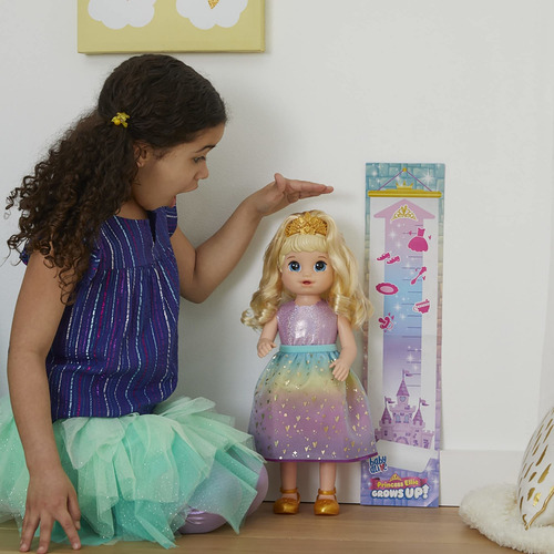 Baby Alive Princesa Ellie Crece. Interactiva Con Accesorios