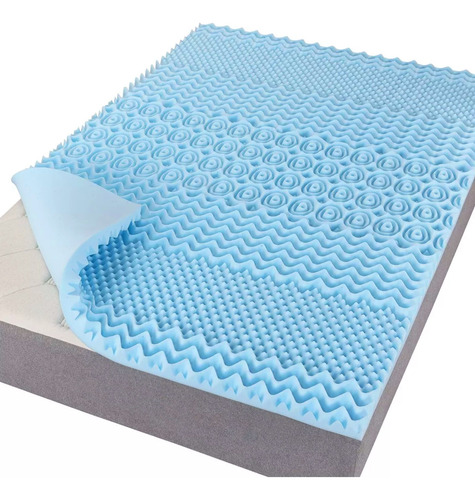 Esquimal Sobrecolchón Matrimonial Colchoneta Memory Foam 5cm