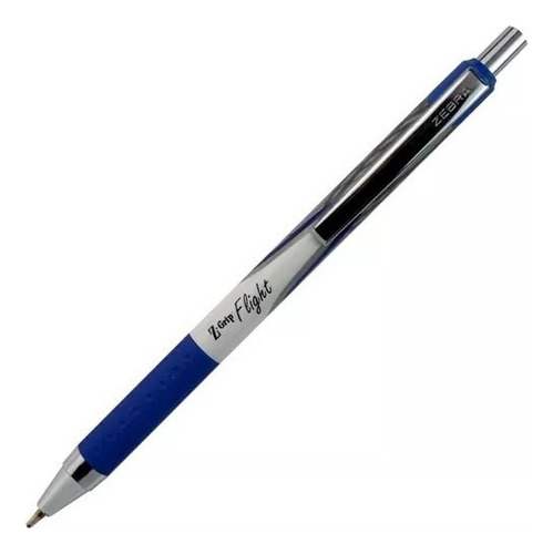 Boligrafo Zebra 7925-01 Retractil Tinta Azul /v