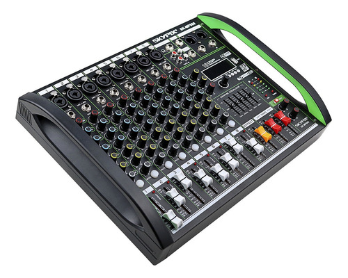 Mixer 8 Canais Sk-mp880 Plus Bluetooth Usb Rec 16 Dsp Eq-5b 100~240V