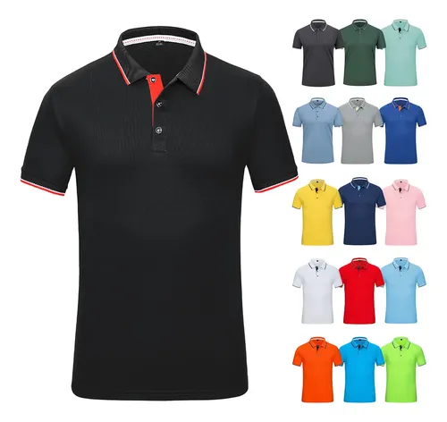 Playeras Polo Hombre Y Mujer Manga Corta Casual - 16 Colores