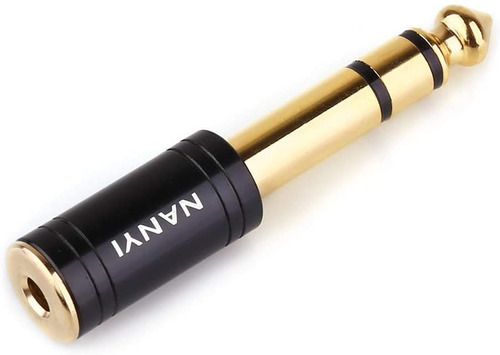 Nanyi Adaptador Para Auriculares Estéreo De 1/4 Pulgadas A 1