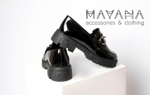 Zapatos Mocasines Mujer Plataforma Juveniles Casual Elegante