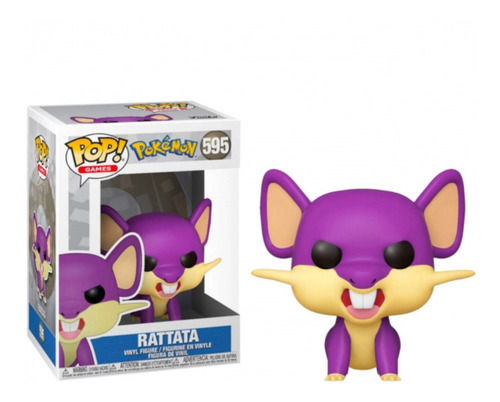 Boneco Funko Pop! Pokémon - Rattata