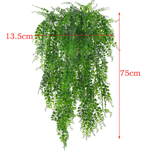 2x Ramo De Hiedra Que Cuelga Decoración De Plantas