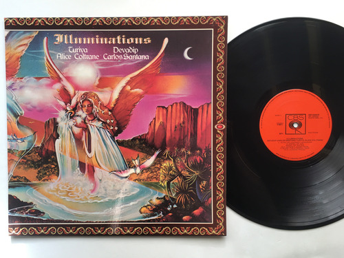 Carlos Santana & A. Coltrane Iluminations Lp 1974 Nm/nm