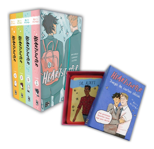 Pack Heartstopper Edición Limitada + Cartas - Alice Oseman