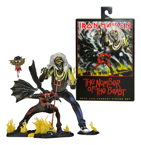 Iron Maiden Ultimate Number Of The Beast Neca Original