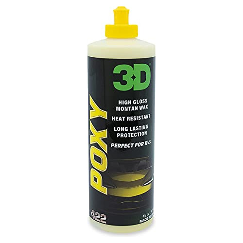 Poxy Montan Car Wax Sellador De Cera Autos De Alto Bril...