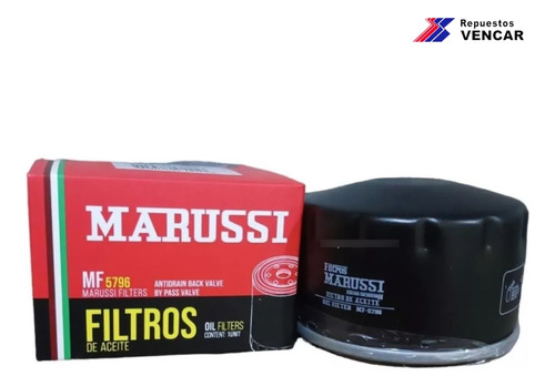 Filtro De Aceite De Renault Clio Symbol Twingo Marca Marussi