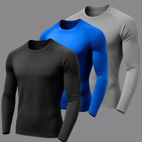 Kit 3 Camisas Proteção UV Segunda Pele