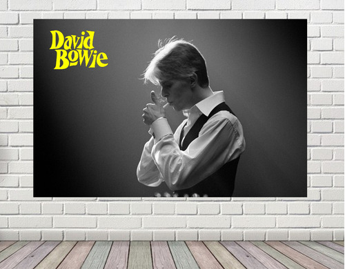 Cuadro Decorativo David Bowie Fumando