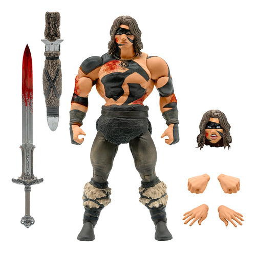 Super 7 Conan The Barbarian Ultimate War Paint Conan 