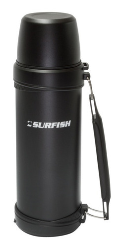 Imagen 2 de 8 de Termo Surfish Acero Inoxidable 1 Lt Libre De Bpa 12hs Manija