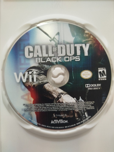 Call Of Duty: Black Ops - Nintendo Wii - Mídia Física (Usado)