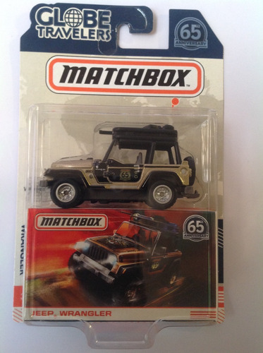 Matchbox De Colección 65 Aniversario Jeep Wrangler Detalles