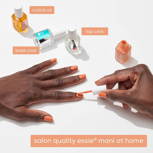 Essie Esmalte De Uñas, Esmalte De Uñas Marrón Cálido Con Cal