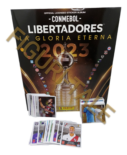 Copa Libertadores 2023 // Album + 200 Figuritas A Pegar