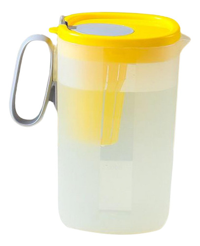 Jarro De Plástico Com Tampa E Alça 2200ml Compatível Com