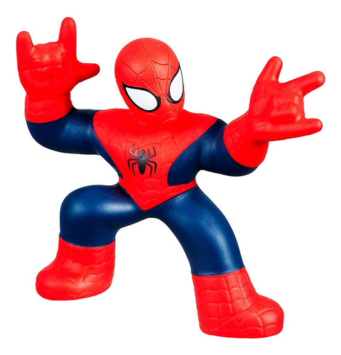 Figura Elástica De Lujo Goo Jit Zu Marvel Spiderman Bandai