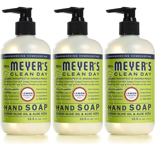 Mrs. Meyer's Clean Day Liquid Hand Soap, Cruelty-free, An...