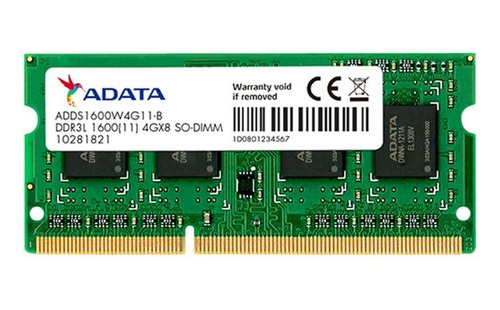 2gb Ddr3 1600mhz Single Rank 1.5v 204-pin Laptop Memory