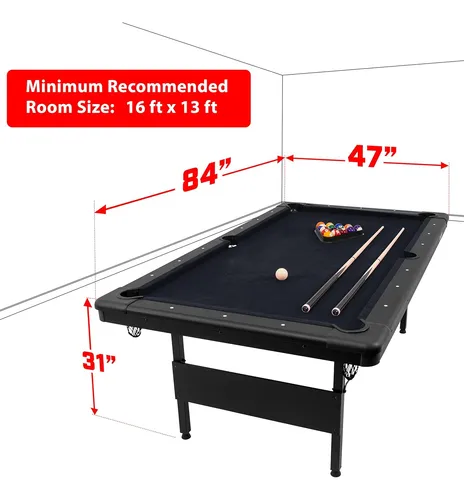 Mesa De Billar Gosports De 6 Pies 2 Palos Tiza Y Cepillo