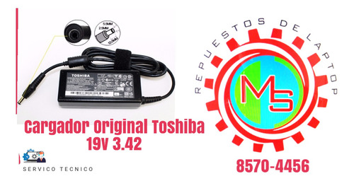 Cargador Toshiba 19v 3.42