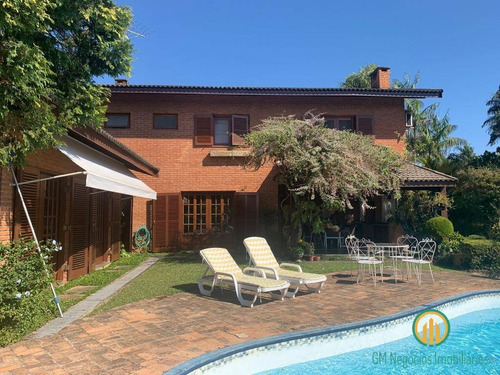 Imagem 1 de 15 de Ótima Casa De 4 Dormts. Confortável, Terreno Grande Condomínio Palos Verdes - W1543