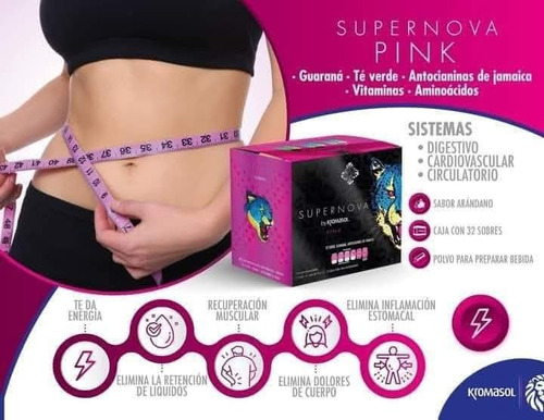 Supernova Pink C/32 Sobres + 4 Sobres De Kosmos De Regalo