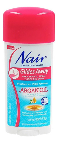 Crema Depiladora Nair En Barra P/vello Grueso Con Argán 86ml
