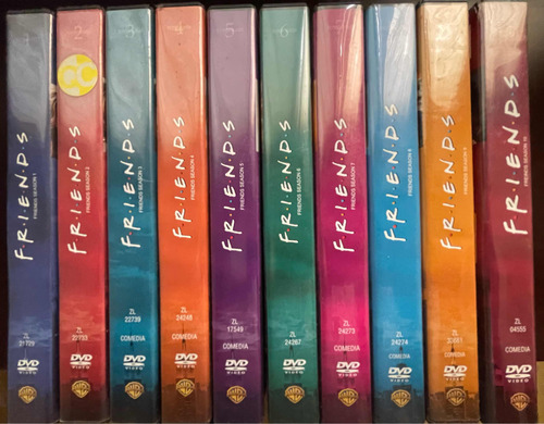 Dvd - Serie Completa Friends (10 Temporadas). Original