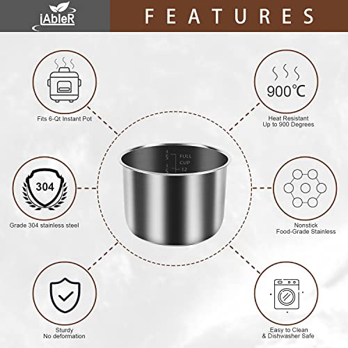 Olla Interior De Repuesto Original Power Cooker Xl De 6 Cuar