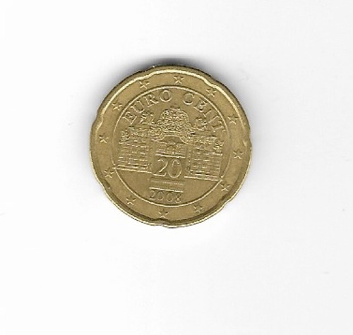 Ltc442. Coleccionable 20 Centavos Euro De Austria De 2008.