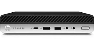 Hp 4hg95ut Prodesk 600 G4 Dm, Intel Core I3-8100t, 4gb 500gb