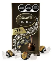 Comprar 2 Pza Trufas De Chocolate Lindt Lindor 70% Cacao Amargo Con