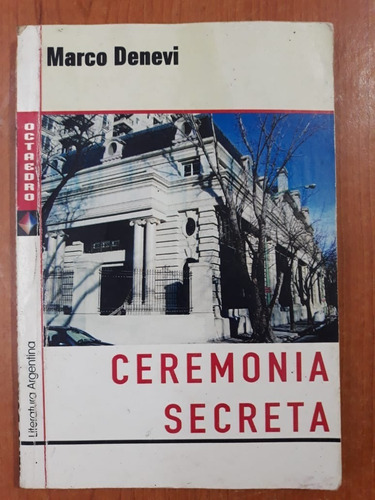 Ceremonia Cecreta Marco Denevi Octaedro (Usado)