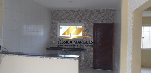 Imagem 9 de 13 de 110/jmc - Casa Com 2 Quartos E Área Gourmet Em Unamar - Cf