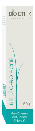 Bio Ethik Gel Crema Acne Triple A 50gr Anti Acne Todo Tipo De Piel Día/noche