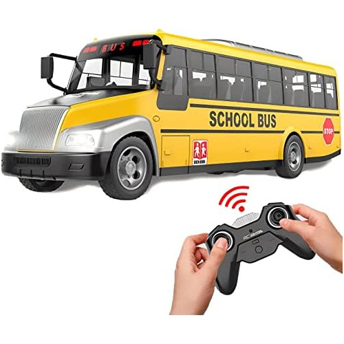 Autobús Escolar Rc, Juguete De Autobús De Control Rem...