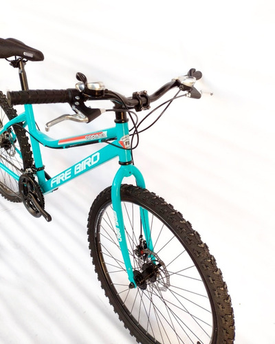 Imagen 2 de 2 de Bicicleta Mtb Fire Bird Spring Dama Rodado 26 Celeste