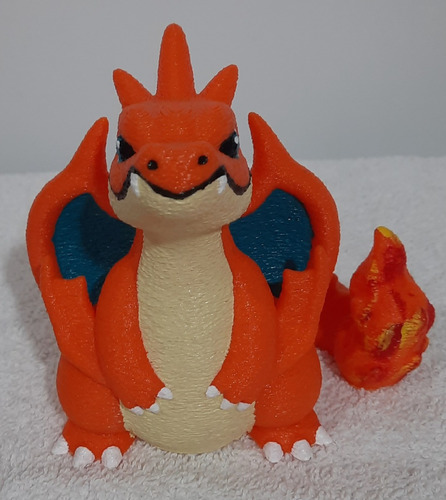 Mega Charizard Y Pokemon 3d