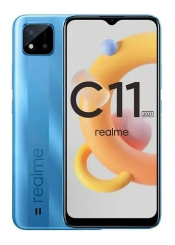 Celular Realme C11 2021 32gb 2ram Lago Azul Dual Sim