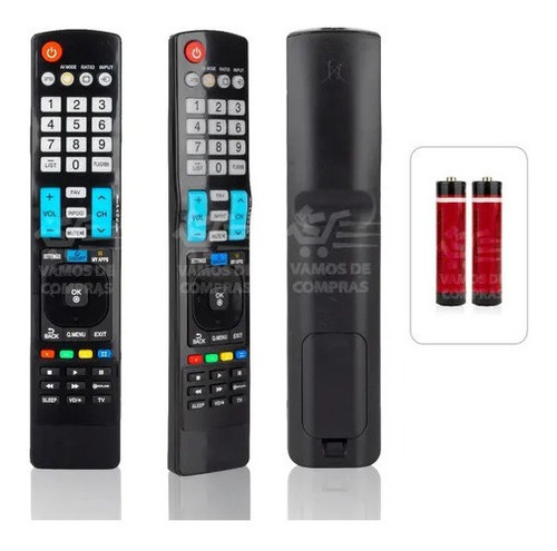 Control Compatible Con LG Pantallas Smart Tv 3d Akb73756542